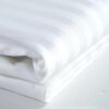 White stripe satin bedsheet 90*100